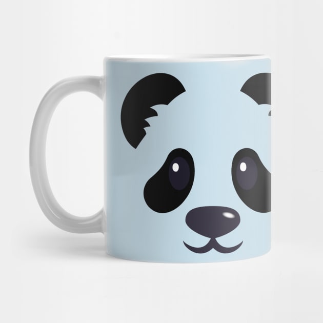 Cute panda bear by Aurealis